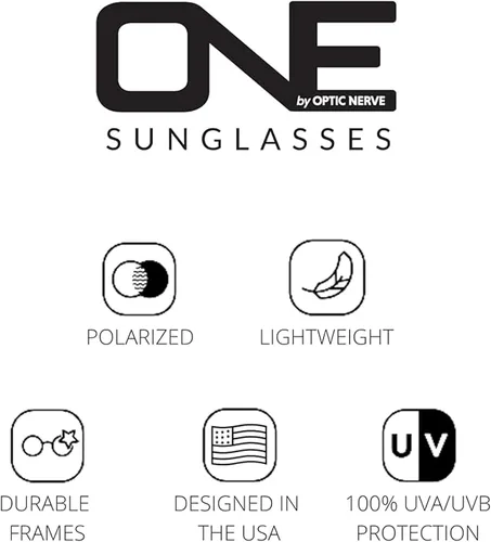 Vista 7 de Optic Nerve Gafas de sol deportivas polarizadas con lente de espejo