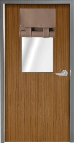 Vista 35 de WdFour Cubierta de ventana de puerta de aula, persianas opacas para ventanas y puertas de aula, privacidad, diseño de oscurecimiento de habitación