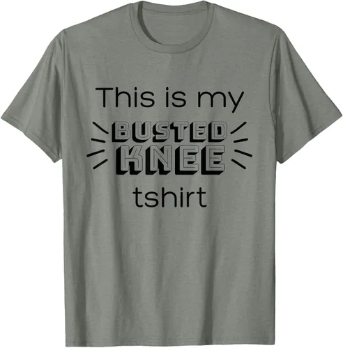 Vista 29 de Funny Broken Knee Joke - Camiseta de regalo para lesión de rodilla