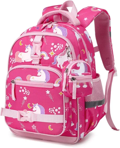 Vista 25 de Mochila 11 para niños y niñas, Mariposa, Compacto