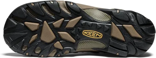 Vista 6 de KEEN Utility Lansing Mid Steel Toe Botas de trabajo impermeables para hombre verde oliva/negro