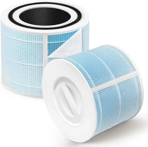 Vista 10 de Mini filtro de repuesto compatible con el purificador de aire LEVOIT Core Mini P