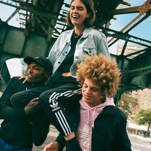 Vista 5 de adidas Originals Originals Trefoil Sackpack, EscarlataBlanco, Originals Trefoil Sackpack