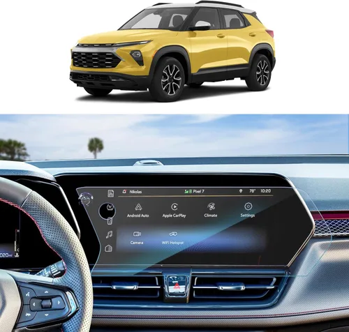 Vista 11 de SKTU Protector de pantalla para Chevy Trailblazer 2021 2022 2023 8 pulgadas Navigation 2022 2023 Chevy Trailblazer accesorios