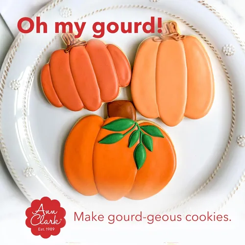 Vista 5 de Cortadores de galletas con forma de calabaza - 4 pulgadas - Acero estañado de los EE. UU.