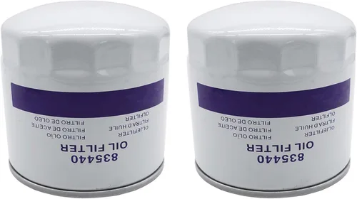 Vista 4 de 2 piezas 835440 3852030 3852412 filtro de aceite sustituye Volvo Penta 3.0L 4 cilindros