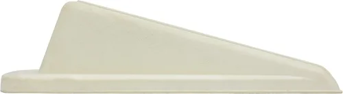 Vista 2 de Shepherd Hardware Cuña de puerta de goma resistente, blanco roto