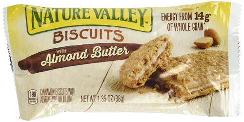 Vista 2 de Nature Valley™ Galletas de mantequilla de almendras 16ct, 1.35oz