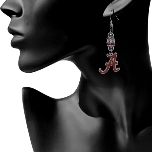Vista 2 de Siskiyou Sports NCAA Unisex Euro Bead Earrings