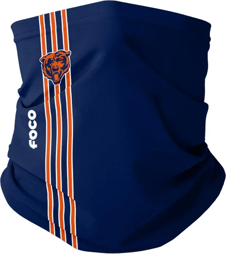 Vista 5 de FOCO NFL unisex-adult Nfl Team Logo Neck Gaiter Multiuse Mini impresión del color del equipo.