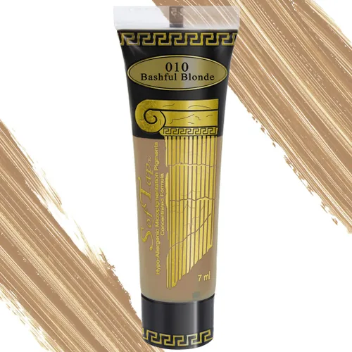 Vista 28 de Tinta Microblading para cejas de SofTap® Fawn – Pigmento PMU marrón topo neutro claro para cejas nano, método de máquina y mano Tinta de Adular
