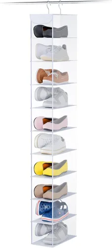 Vista 11 de Whitmor, Estantes colgantes para accesorios.