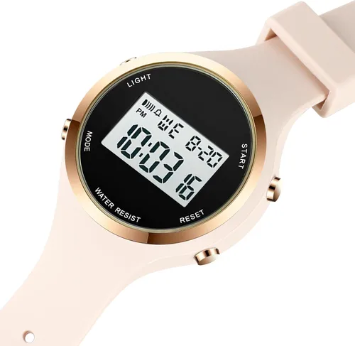 Vista 2 de Reloj XCZAP Deportivo al Aire Libre con Alarma, Resistente al Agua 5 Bar, LED, Digital