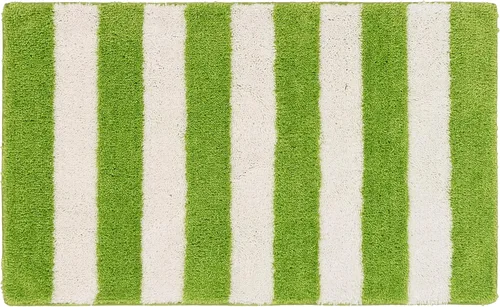 Vista 14 de Garland Rug Juego de 2 alfombras de baño lavables a rayas de playa, antideslizantes, suaves y absorbentes, de secado rápido, lavables a máquina