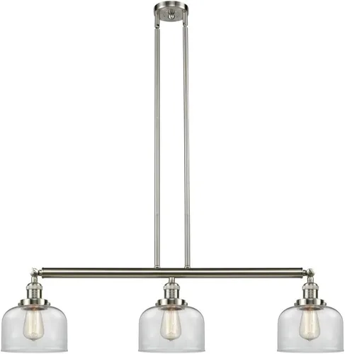 Vista 52 de Innovations 209-SN-HFS-82-SN-LED Colgante Isla LED de Franklin Restoration Collection 9.00 pulgadas Níquel
