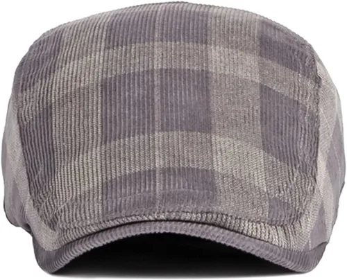 Vista 4 de Aivtalk Boina de Newsboy para hombre, gorra ajustable de cabbie para conducir, gorra plana de hiedra