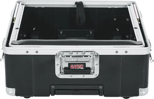 Vista 3 de Gator Cases Moldeado Pop-Up Mixer Case w/Wheels, 12U, 6.5" Profundidad (G-MIX-12 PU)
