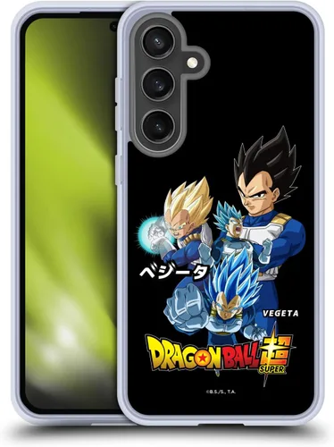 Vista 186 de Head Case Designs Funda de gel con licencia oficial de Dragon Ball Super Group Future Trunks Arc Characters [protección de grado militar] compatible