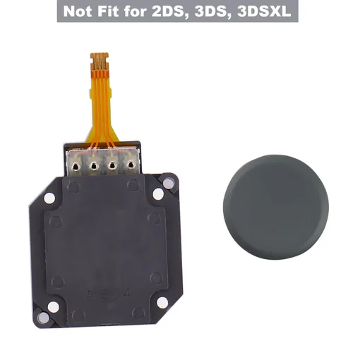 Vista 5 de IKPEK 3D Analog Joystick Button Module Stick wThumbstick Circle Pad Cover Cap Replacement for Nintendo New 2DSXL New 3DSXL New 3DS