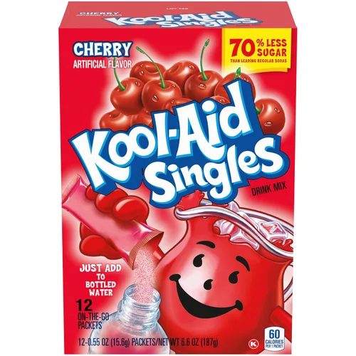 Vista 25 de Kool-aid Singles Tropical Punch 12-.055 Oz Caja 2 cajas