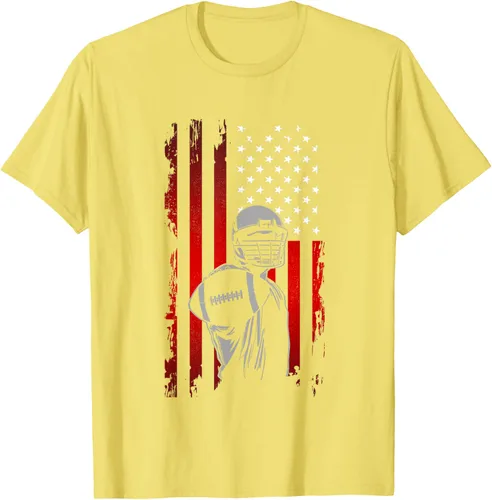 Vista 31 de Camiseta de fútbol americano, Negro