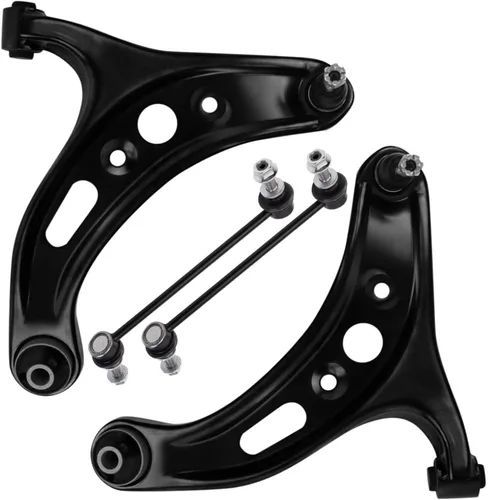 Vista 204 de Detroit Axle - Kit de brazos de control de extremo delantero para Acura 2004-2008 TSX 2003-2007 Honda Accord, 2 brazos de control inferiores, 2