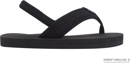 Vista 4 de Rainbow Sandals Grombow - Goma suave para niños, con correa de neopreno y correa trasera