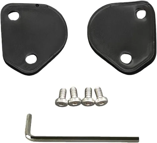 Vista 2 de Kit de pivote de casco, base de visera, accesorios de casco para AGV PISTA GPR, PISTA GPRR, CORSA-R piezas de repuesto (base negra)