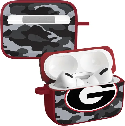 Vista 8 de Georgia Bulldogs HDX - Funda compatible con Apple AirPods Gen 1 y 2 (clásico)