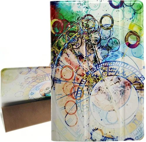 Vista 6 de Funda delgada compatible con Chuwi Hipad Xpro 10.51 pulgadas Tablet Case Flip Stand Cover Lang