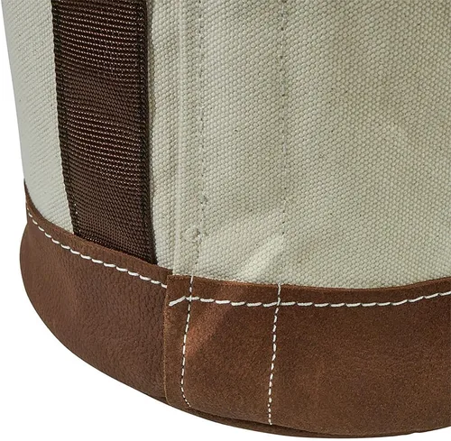 Vista 6 de Klein Tools 5104 bolsa de trabajo con puntos de conexión, de lona con fondo de piel.