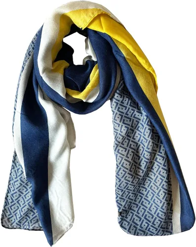 Vista 14 de JERLA Bufandas para mujer, ligeras, suaves, de moda, sólidas, bufanda, chal a cuadros