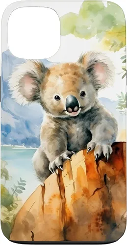 Vista 7 de Cute Little Koala Bear in The Wild Case for iPhone 17