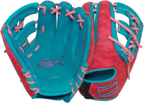 Vista 8 de Rawlings Guantes de béisbol REV1X Tamaños 11.5 a 12.75 pulgadas Múltiples estilos
