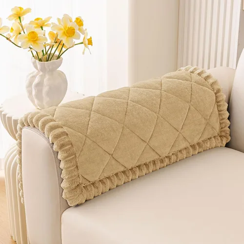 Vista 41 de Smiry Couch Cover for Dogs, Non Slip Washable Pet Sofa Protector for Large Dogs, Cats, Fuzzy Plush Sofa Covers Backrest & Armrest, Against Fur, Dirt