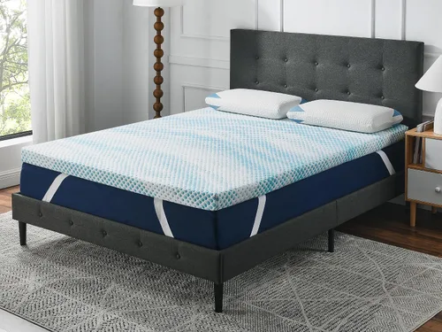 Vista 17 de Classic Brands - Colchón de espuma viscoelástica de gel de 3.0 in, gemelo