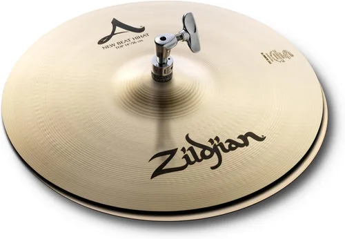 Vista 9 de Avedis Zildjian Company Serie A New Beat Platillos Hi-Hat - 12 pulgadas
