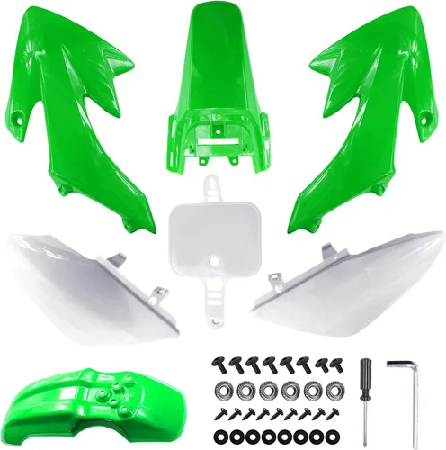 Vista 10 de PRO BAT Kit de guardabarros de plástico CRF50 7 PCs XR50 Kit