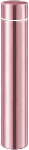 Vista 17 de Vesici Botella de Agua Delgada de 8.8 oz Pequeña de Acero Inoxidable Compacta Aislada Botellas de Agua para Acampar Viaje Mochila Frasco de Bolsillo