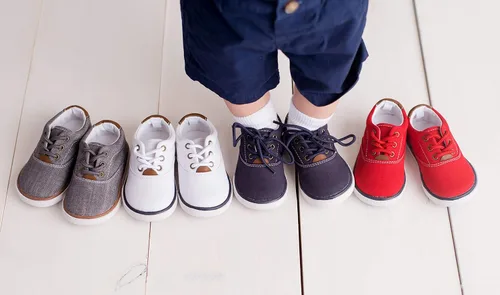 Vista 5 de Baby Deer Unisex Niño Milo Zapatillas de lona