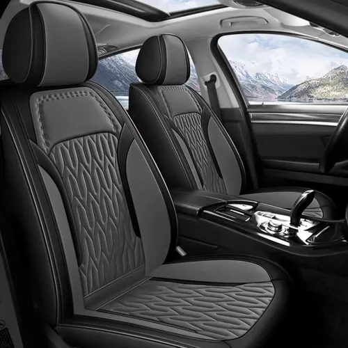 Vista 20 de AOMSAZTO Funda de asiento delantero compatible con GMC Canyon 2015-2025, protector de cojín de asiento de automóvil, fundas de asiento impermeable