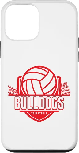 Vista 16 de Bulldogs Volleyball Back to School Spirit R Case for iPhone XR