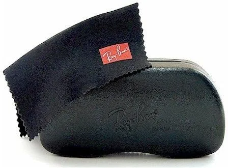 Vista 7 de Ray-Ban Gafas RX6336-2857, marcos de goma Fuxia con lente de demostración de 2.087 in, Moradorojizo