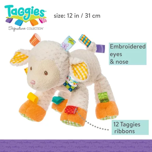 Vista 2 de Mary Meyer Taggies Sherbet Lamb Toy