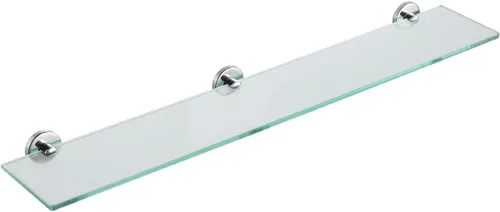 Vista 21 de JQK Pequeños estantes flotantes de vidrio negro, repisas de exhibición de 4 pulgadas para pared, mini decoración, sala de estar, dormitorio, baño