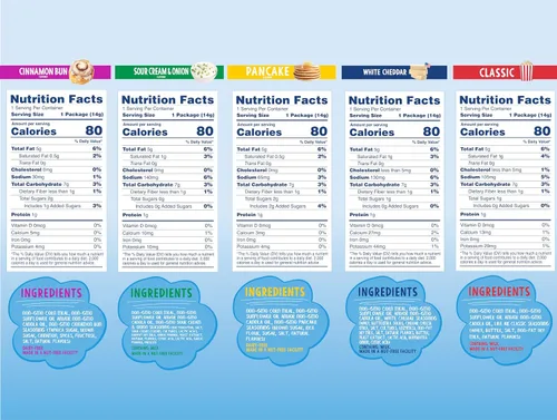 Vista 2 de Like Air Puffcorn - Paquete de 5 sabores variados (14 g, paquete de 20) - Snacks de porción única, 80 calorías, sin gluten, kosher, maíz sin OMG