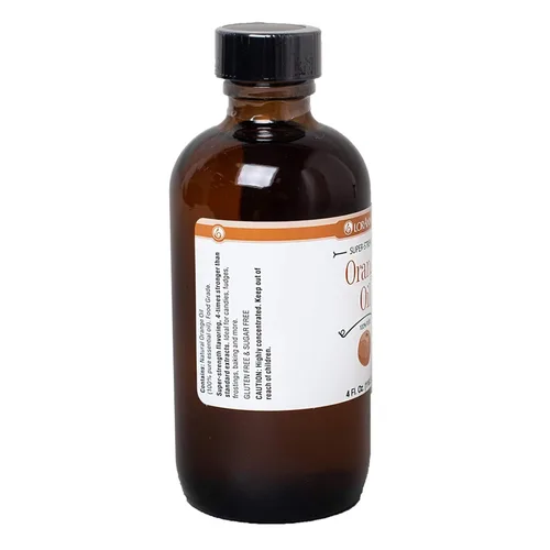 Vista 2 de LorAnn - Aceite de naranja SS, sabor natural, botella de 4 onzas