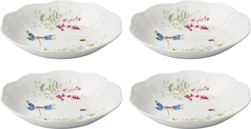 Vista 15 de Lenox 897792 Butterfly Meadow Herbs - Juego de vajilla de 12 piezas