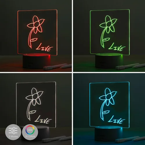 Vista 6 de Tablero de Notas y Mensajes LED Lemo InnovaGoods