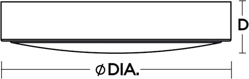 Vista 3 de Aspect OTVF1425LAJD1BA Octavia LED Montaje empotrado, 14", aluminio cepillado
